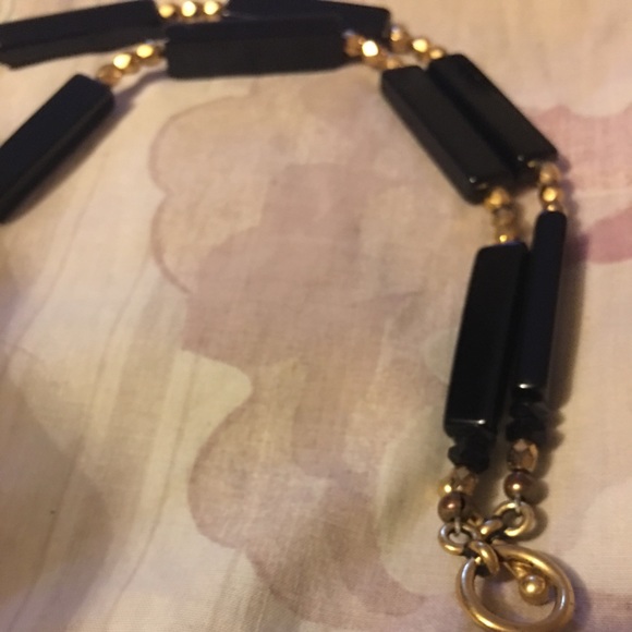 Jewelry - crystal  necklace like new  18kt